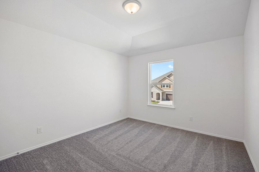 Spacious, unfurnished interior of a new home in Salerno - Classic Collection, Round Rock (Image 29). Spacious, unfurnished interior of a new home in Salerno - Classic Collection, Round Rock (Image 29).