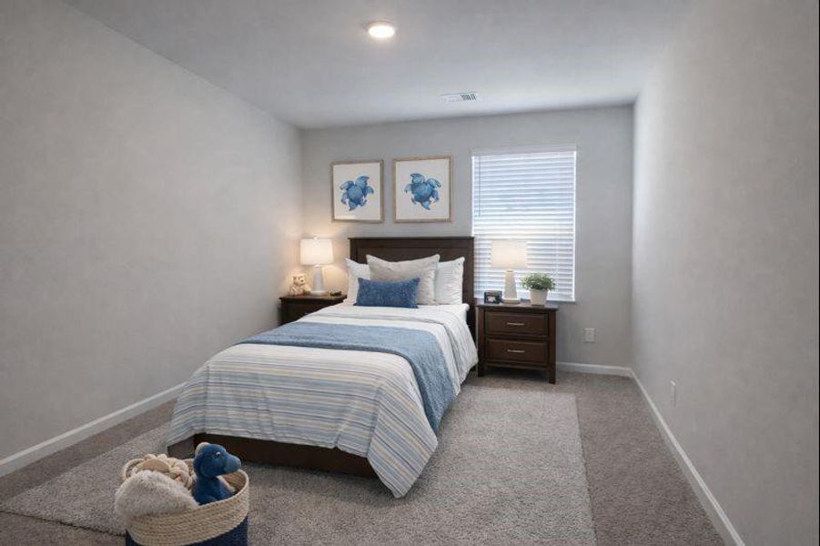 Furnished interior view inside a new home in Lake Harbin, Morrow (Image 26).