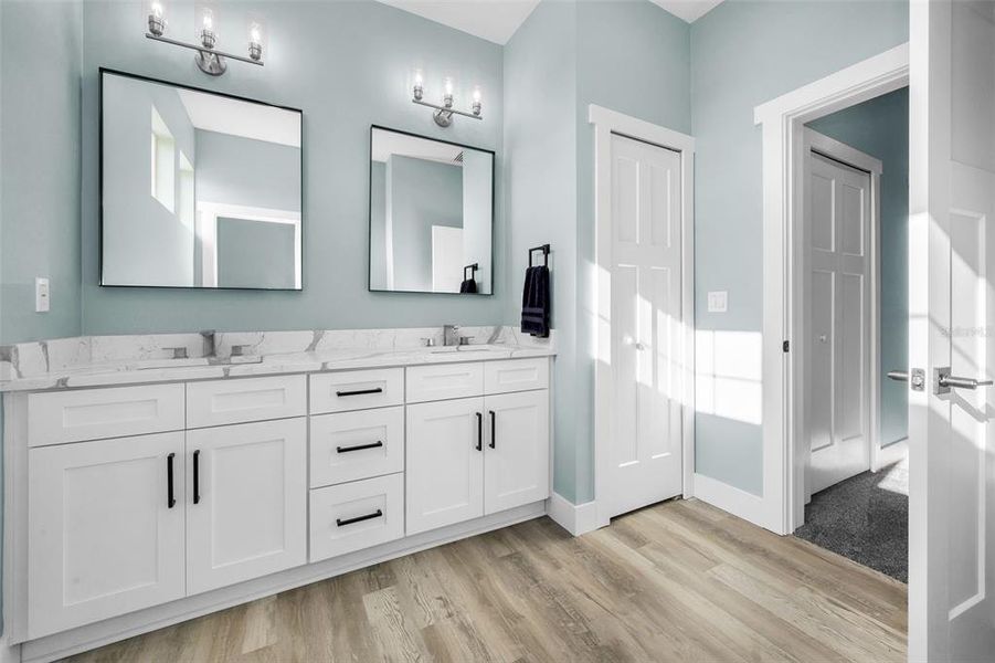 Furnished interior view inside a new home in , New Port Richey (Image 27). Furnished interior view inside a new home in , New Port Richey (Image 27).