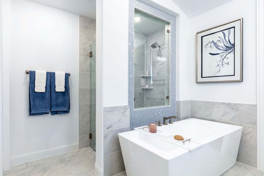 Representative Primary Bathroom - some options shown