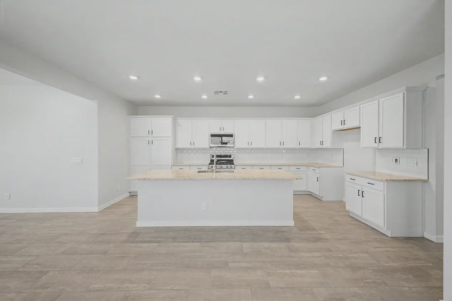 Furnished interior view inside a new home in Avanti at Granite Vista, Waddell (Image 7).