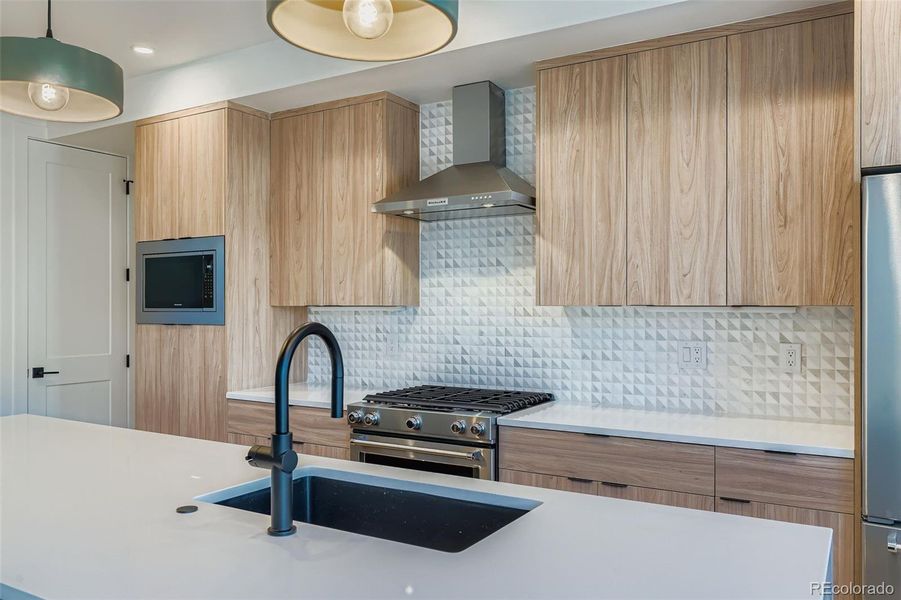 Close-up of interior finishes inside a home in , Denver (Image 16).