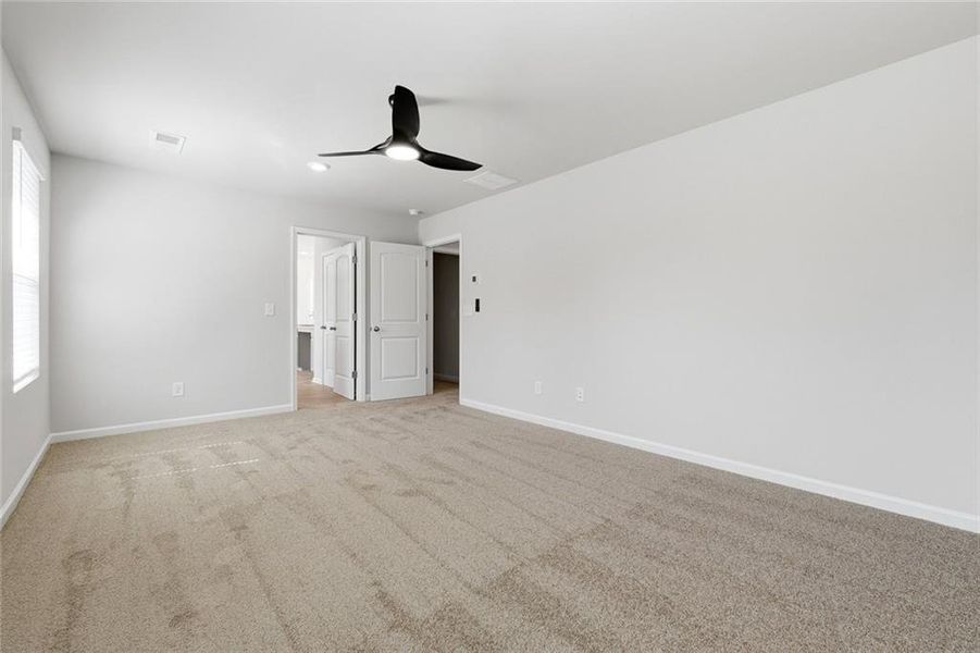 Spacious, unfurnished interior of a new home in River Walk Farm, Covington (Image 29).