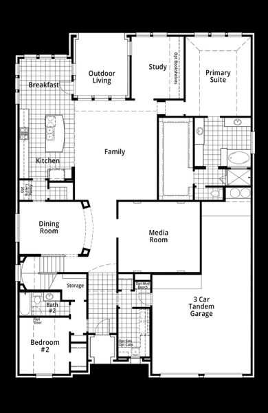 Downstairs Floor Plan