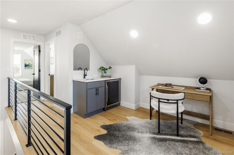 Furnished interior view inside a new home in , Denver (Image 13).