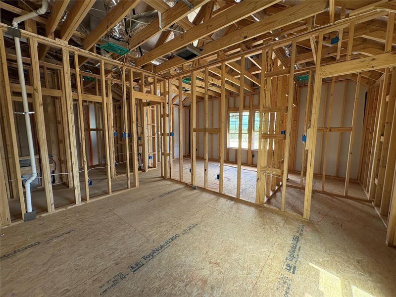 In-progress construction of a new home in Cannon Ranch, Dripping Springs, TX (Image 15).