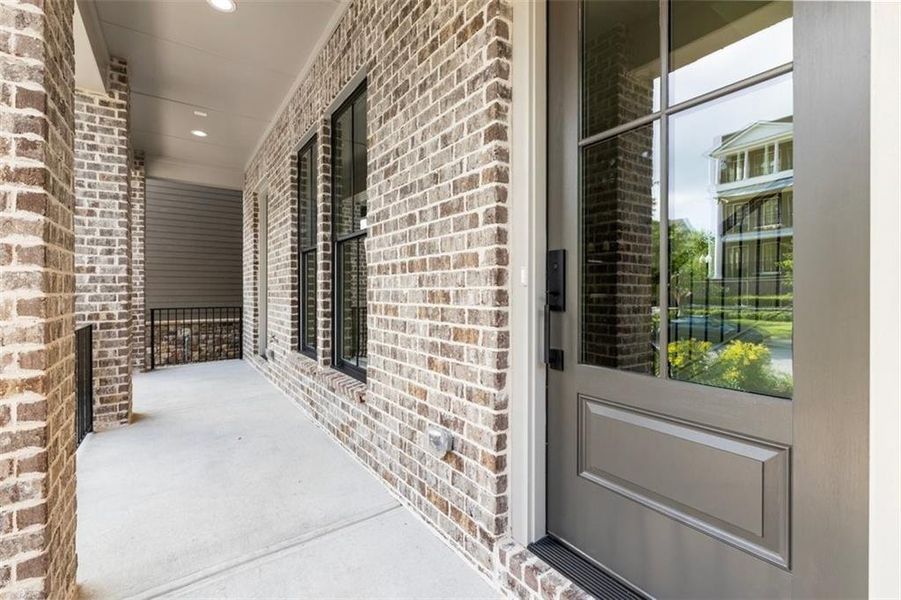 Exterior details and patio area of a home in , Alpharetta (Image 39). Exterior details and patio area of a home in , Alpharetta (Image 39).