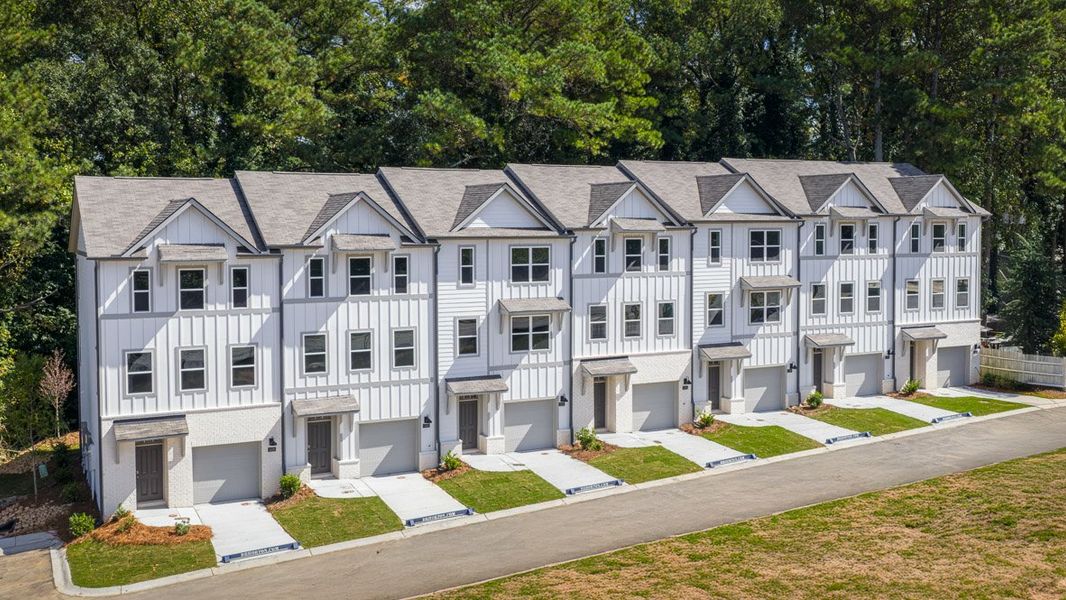 Representative exterior photo of a completed home built from the Norris by D.R. Horton in Benteen Reserve, Atlanta, GA (Image 1).