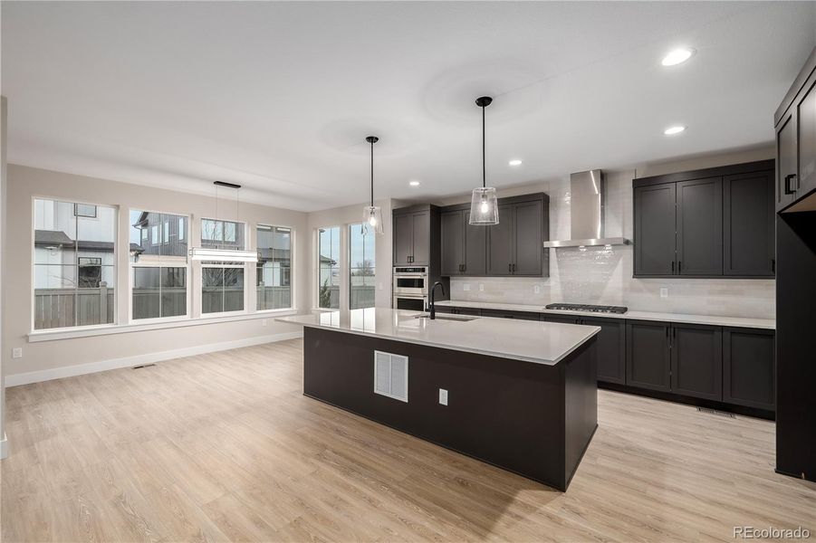 Furnished interior view inside a new home in West Grange, Longmont (Image 18).