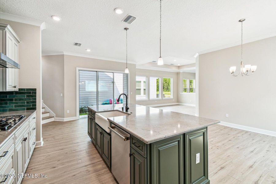 Furnished interior view inside a new home in Seabrook Village 40' Front Entry, Ponte Vedra (Image 4).