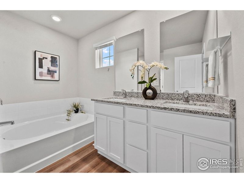 Furnished interior view inside a new home in Hidden Creek, Frederick (Image 15).