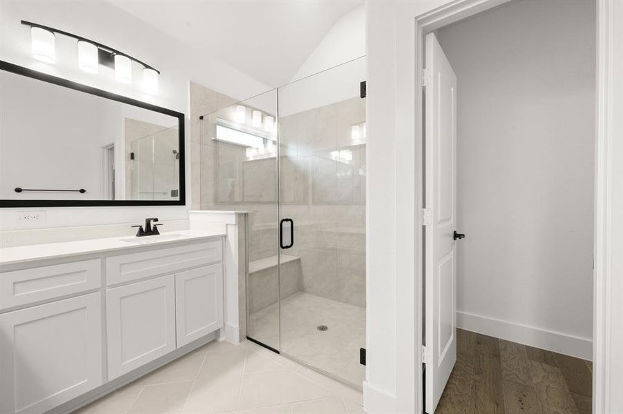 Furnished interior view inside a new home in Llano Springs, Fort Worth (Image 13).