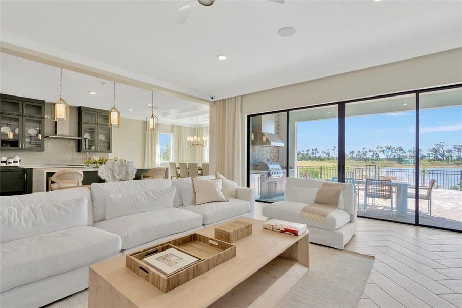 Furnished interior view inside a new home in Biscayne Landing at Seaire, Parrish (Image 21). Furnished interior view inside a new home in Biscayne Landing at Seaire, Parrish (Image 21).