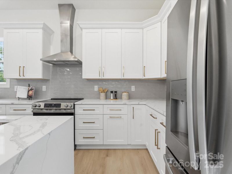 Furnished interior view inside a new home in , Mooresville (Image 29).