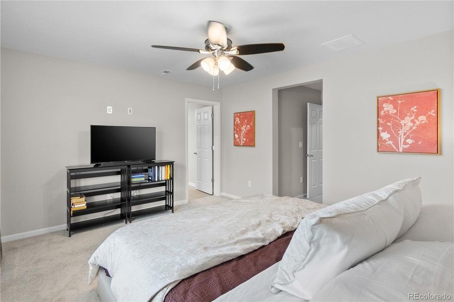 Furnished interior view inside a new home in , Parker (Image 23).