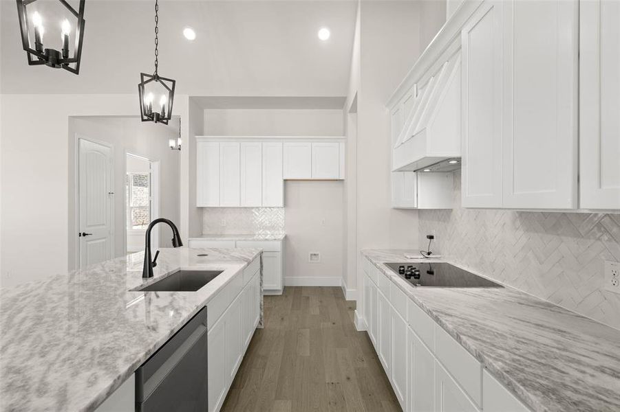 Furnished interior view inside a new home in The Ranch at Stone Hill, Waxahachie (Image 7).