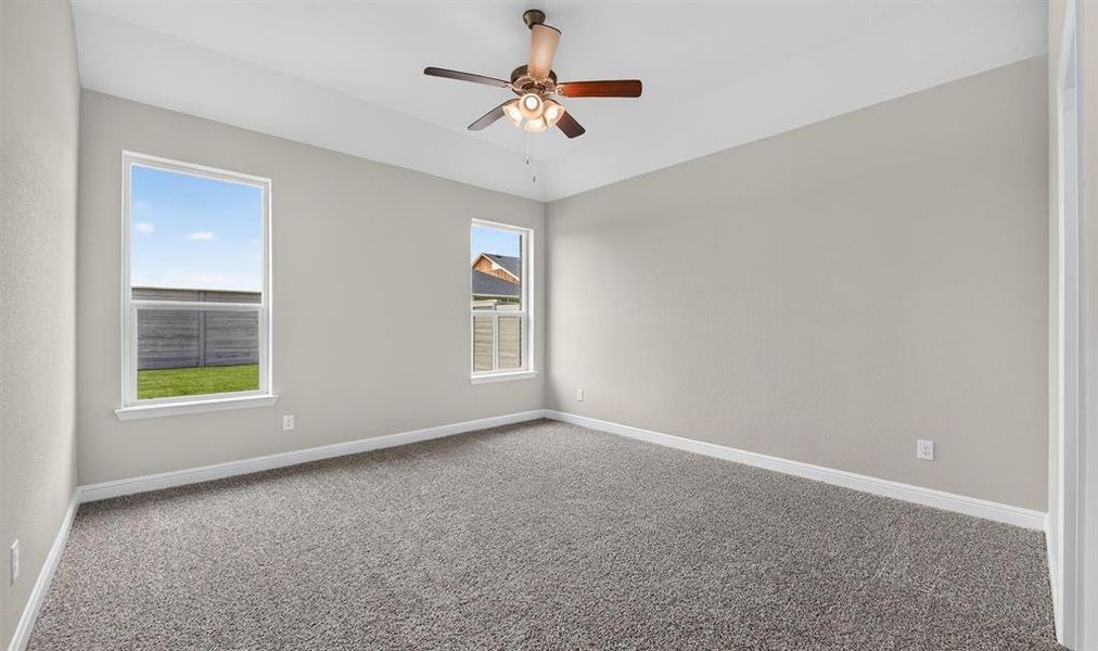 Spacious, unfurnished interior of a new home in Treeline, Justin (Image 23).