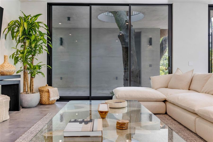 Furnished interior view inside a new home in , Miami (Image 5).