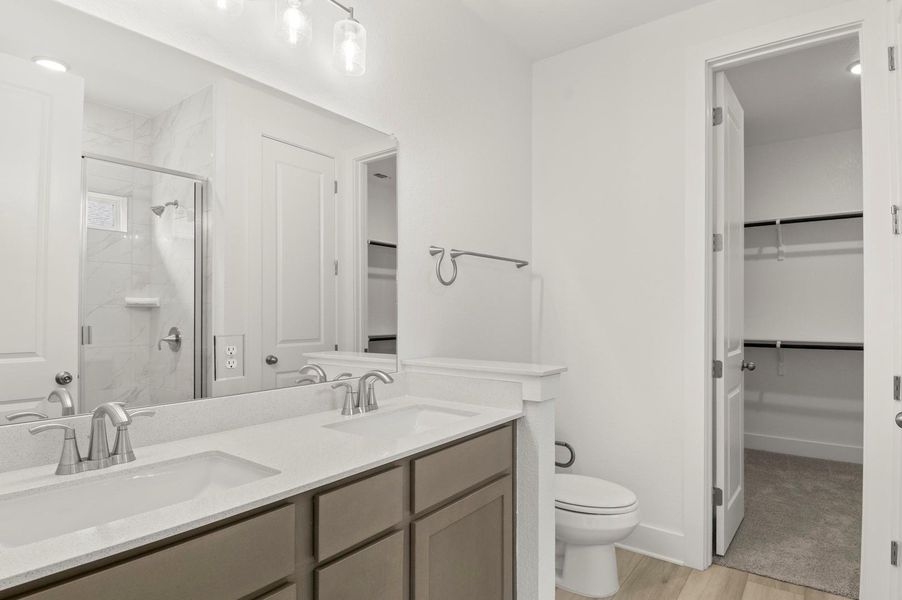 Furnished interior view inside a new home in Grande Estates, Bertram (Image 18). Furnished interior view inside a new home in Grande Estates, Bertram (Image 18).