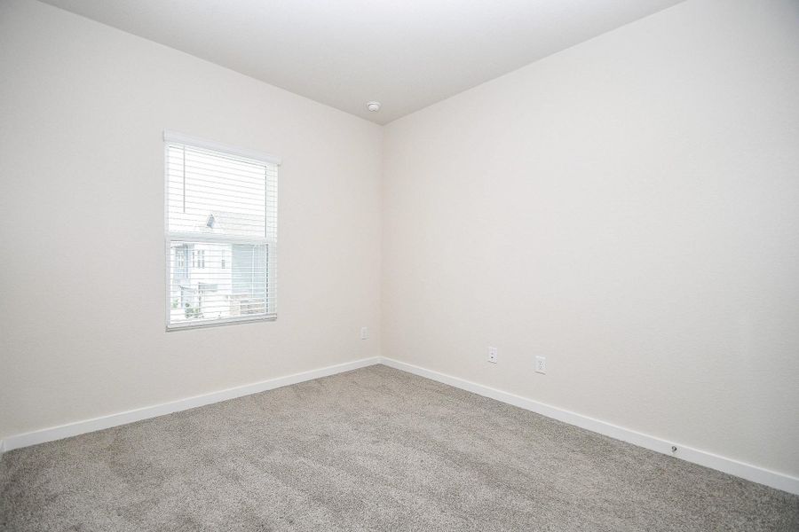 Spacious, unfurnished interior of a new home in Spring Brook Village - City Series, Houston (Image 15). Spacious, unfurnished interior of a new home in Spring Brook Village - City Series, Houston (Image 15).