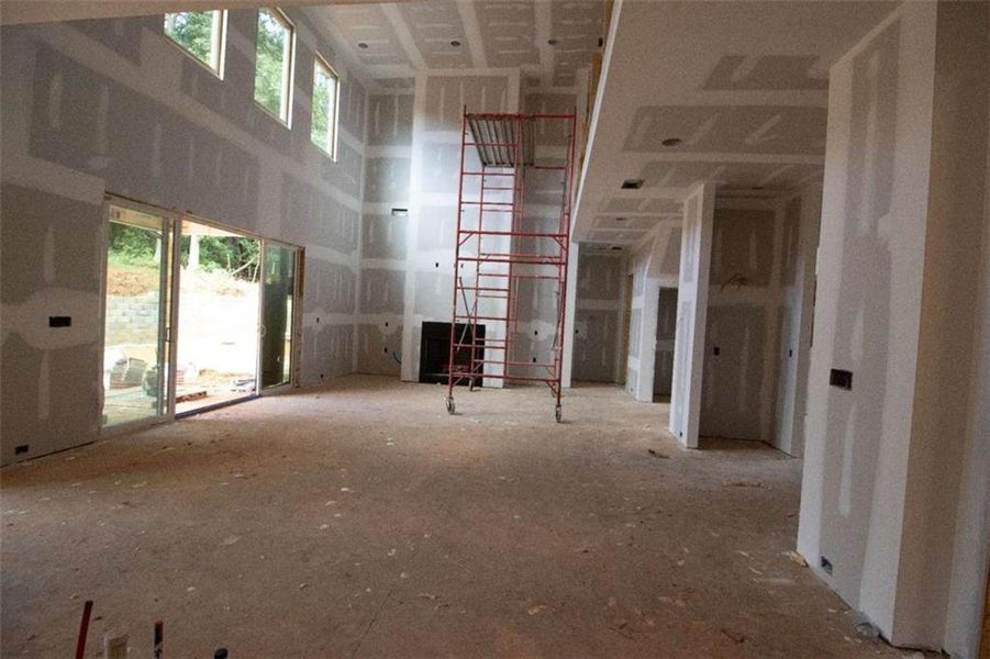 In-progress construction of a new home in , Monroe, GA (Image 13).