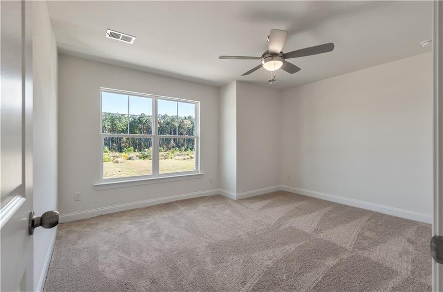 Spacious, unfurnished interior of a new home in Villas at Dawsonville, Dawsonville (Image 27).
