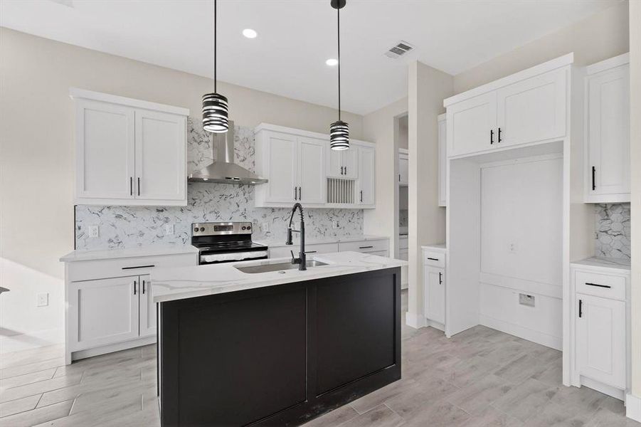 Furnished interior view inside a new home in , Trinidad (Image 5). Furnished interior view inside a new home in , Trinidad (Image 5).