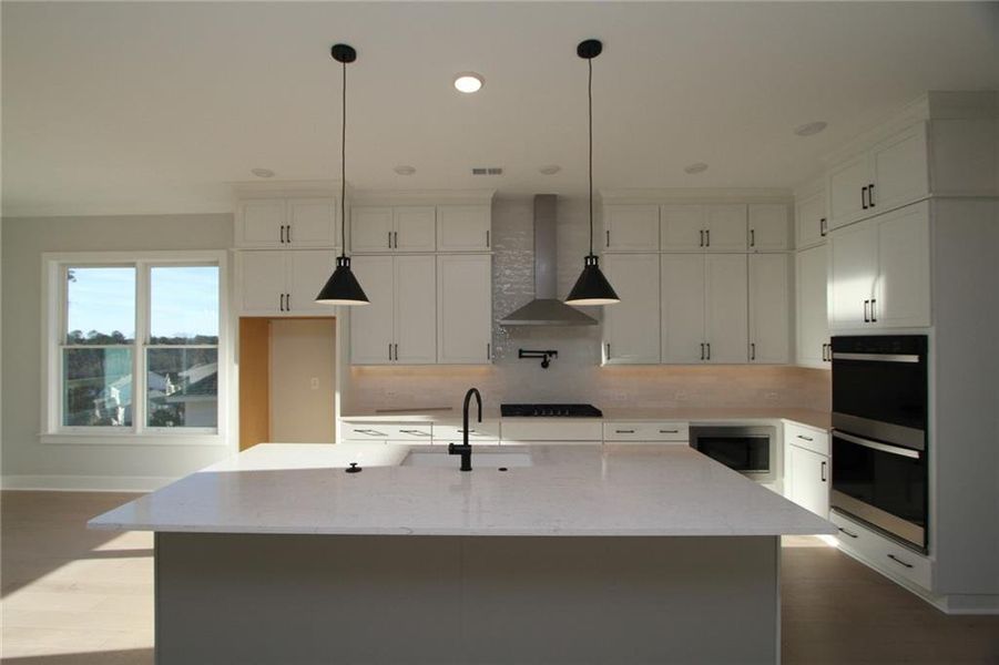 Furnished interior view inside a new home in Ellis, Marietta (Image 12). Furnished interior view inside a new home in Ellis, Marietta (Image 12).