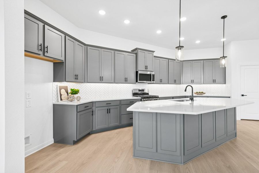 Furnished interior view inside a new home in The Grand Prairie 50’, Hockley (Image 8). Furnished interior view inside a new home in The Grand Prairie 50’, Hockley (Image 8).