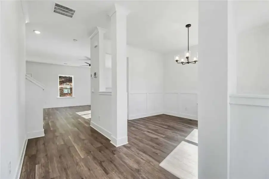 Spacious, unfurnished interior of a new home in Thunder Ridge, Dawsonville (Image 25).