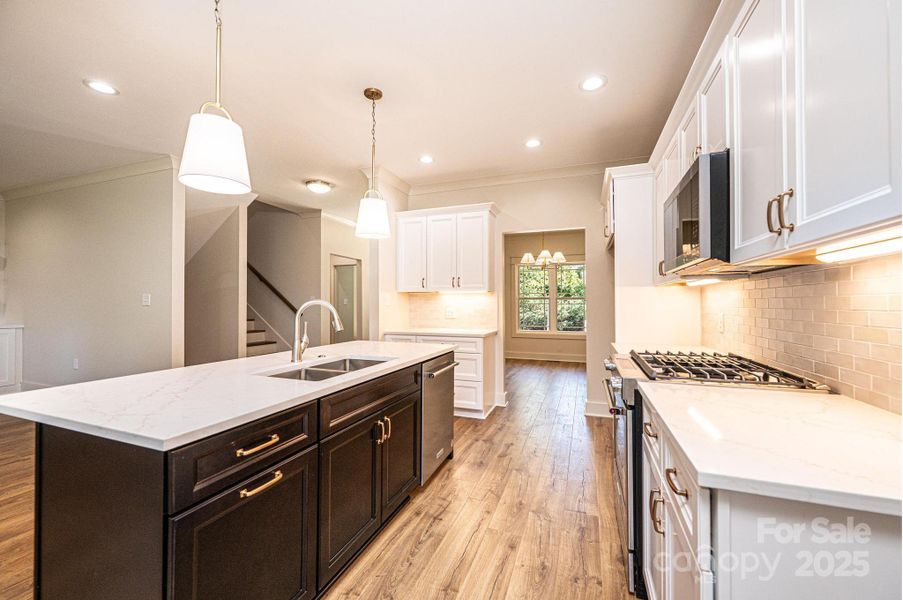 Furnished interior view inside a new home in , Hickory (Image 13).