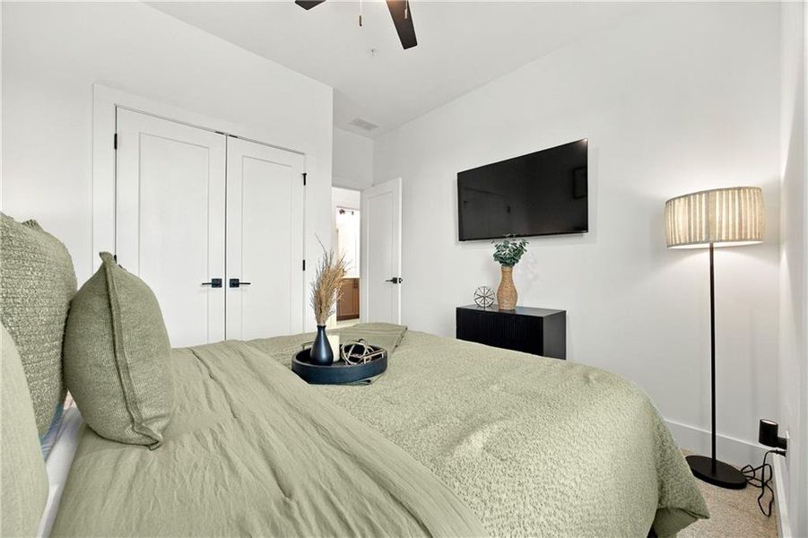 Furnished interior view inside a new home in , Alpharetta (Image 29). Furnished interior view inside a new home in , Alpharetta (Image 29).