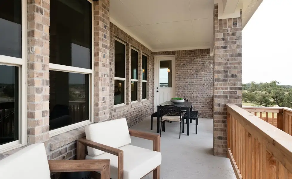 Representative exterior details of a home built from the Westlake by Ashton Woods in The Trails at Carmel, Pflugerville (Image 3).