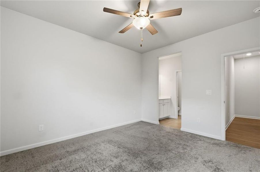 Spacious, unfurnished interior of a new home in Carmichael Farms, Canton (Image 33).