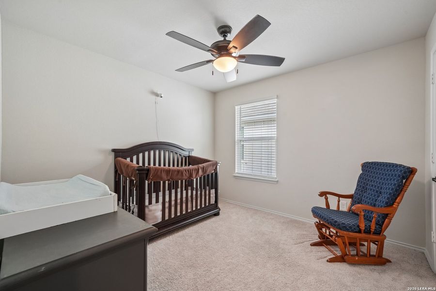 Furnished interior view inside a new home in Lily Springs, Seguin (Image 19). Furnished interior view inside a new home in Lily Springs, Seguin (Image 19).