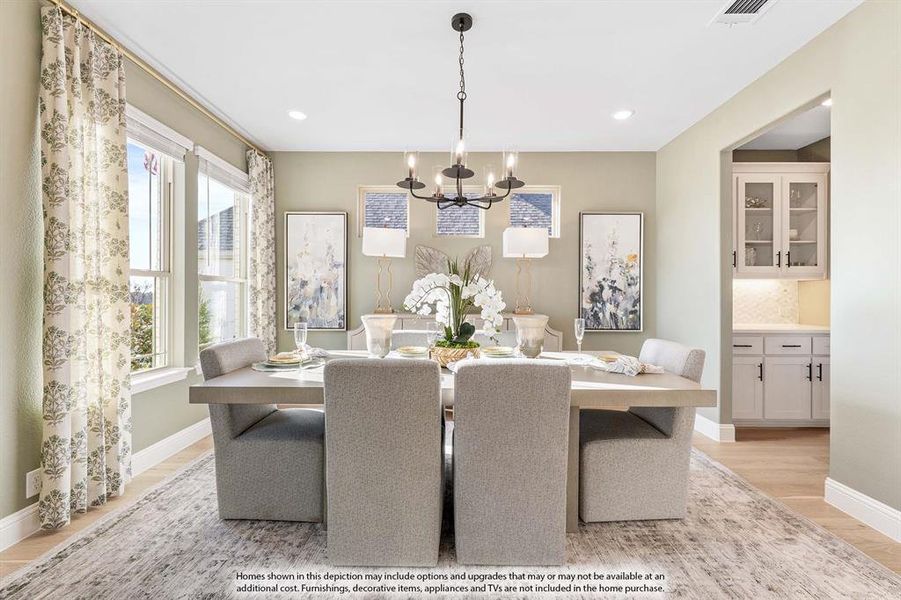 Furnished interior view inside a new home in Liberty, Melissa (Image 26).