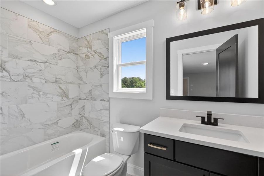 Furnished interior view inside a new home in The Meadows at Lake Circle, Buchanan (Image 16).