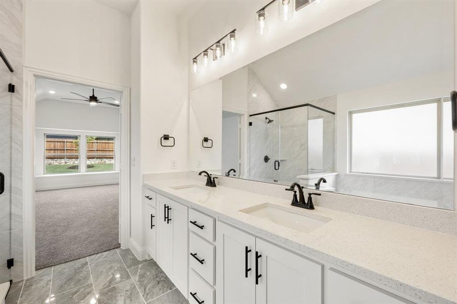 Furnished interior view inside a new home in Willow Wood Classic 50, McKinney (Image 13). Furnished interior view inside a new home in Willow Wood Classic 50, McKinney (Image 13).