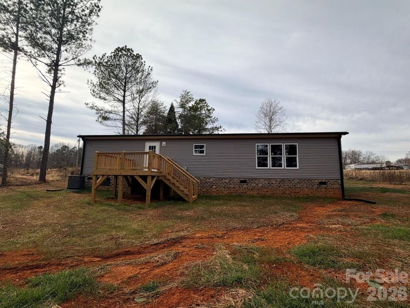 Exterior details and patio area of a home in , Statesville (Image 14).