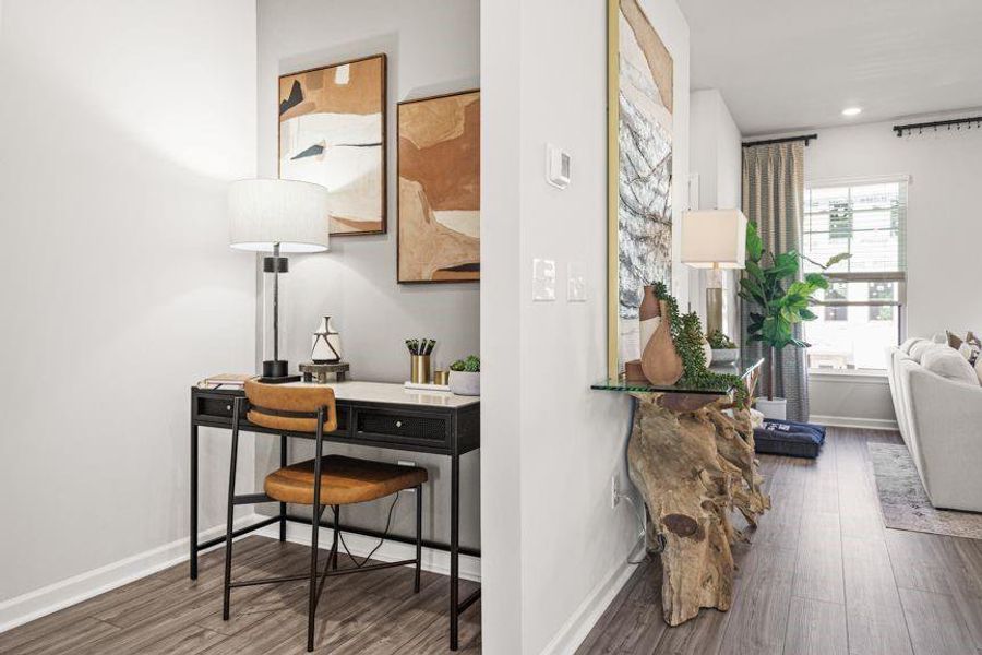 Furnished interior view inside a new home in Rosewood Farm, Lawrenceville (Image 16).