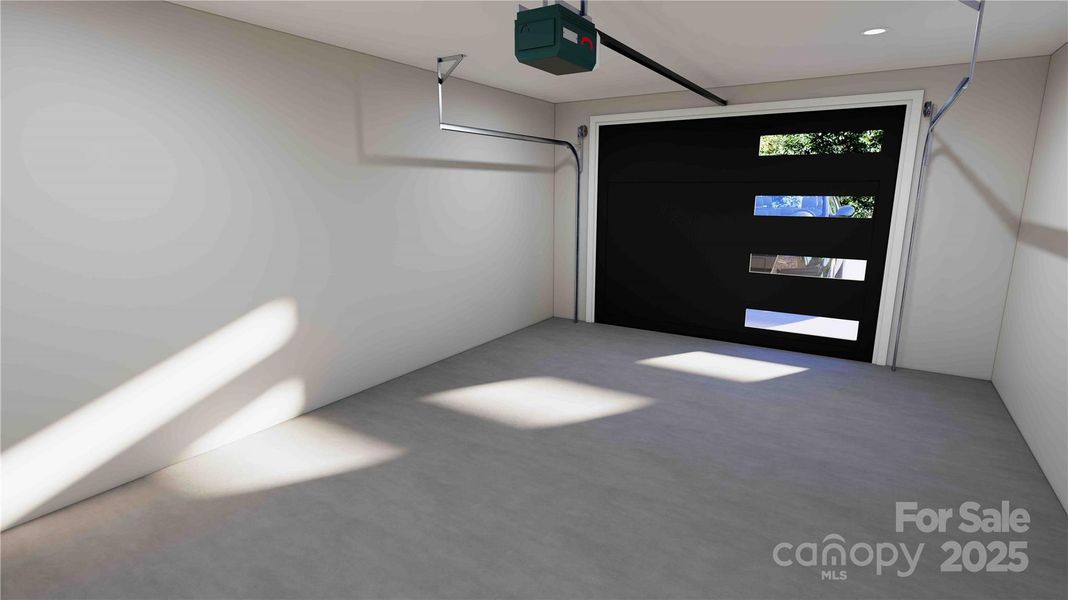 Garage rendering Garage rendering