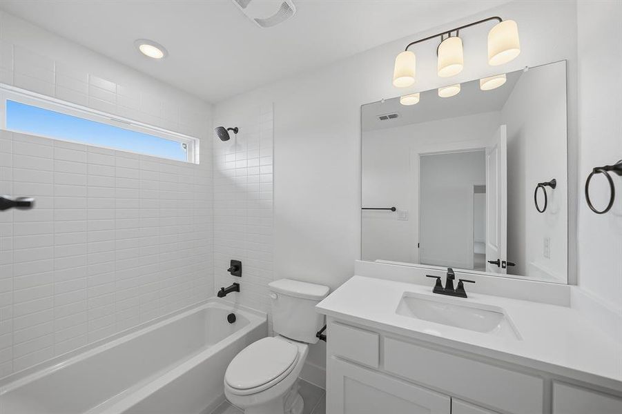 Furnished interior view inside a new home in Hillside Village, Celina (Image 10).