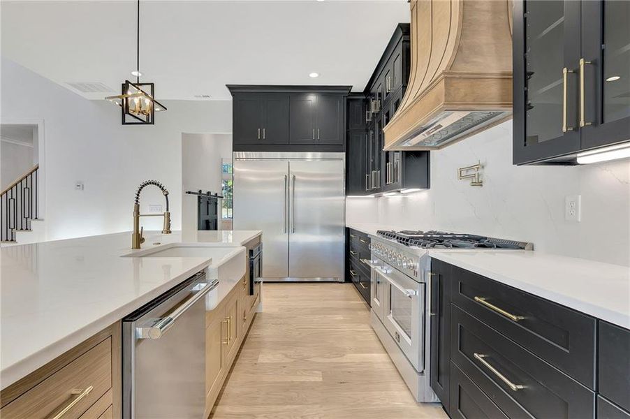 Furnished interior view inside a new home in , Brooks (Image 12).
