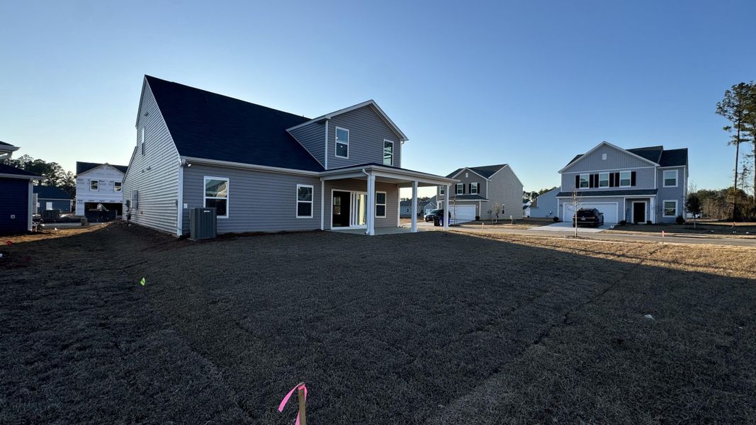 Exterior details and patio area of a home in , Summerville (Image 40). Exterior details and patio area of a home in , Summerville (Image 40).