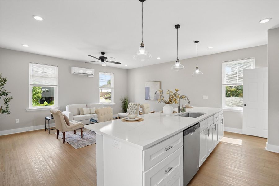 Furnished interior view inside a new home in , North Charleston (Image 14).