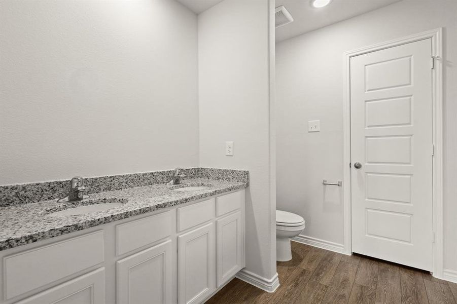 Furnished interior view inside a new home in Christian Meadows, Ennis (Image 9).