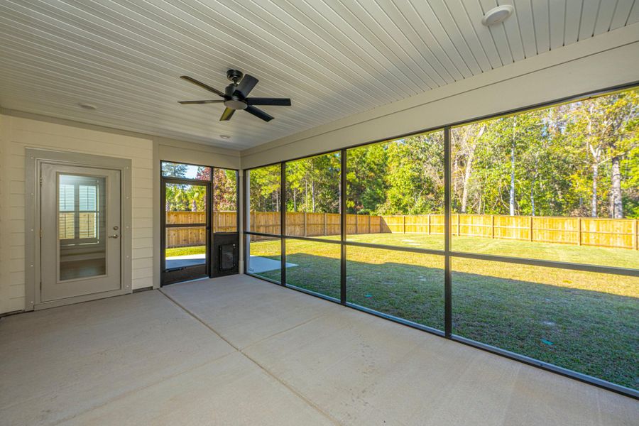 Exterior details and patio area of a home in Sea Island Preserve, Johns Island (Image 19). Exterior details and patio area of a home in Sea Island Preserve, Johns Island (Image 19).