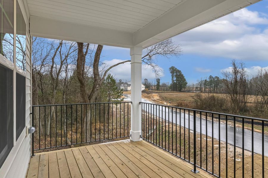 Exterior details and patio area of a home in Browning Mill, Wendell (Image 4).