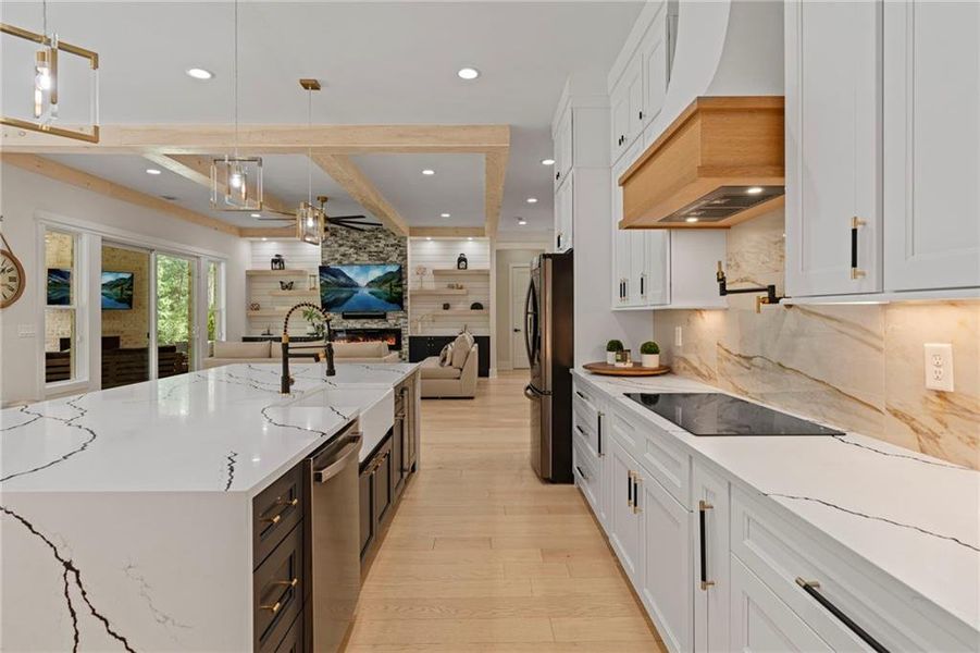 Furnished interior view inside a new home in , Lawrenceville (Image 5).