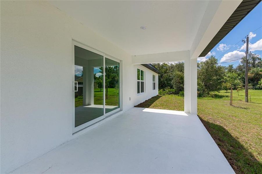 Exterior details and patio area of a home in , North Port (Image 2). Exterior details and patio area of a home in , North Port (Image 2).
